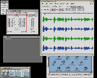 Tektronix XP400 screenshot - 4DWM session